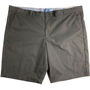 George 44 Shorts Black NWT UPF 30 Sunblock Moisture Wicking Easy Care Big Guy